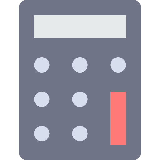 電卓 Generic Flat icon