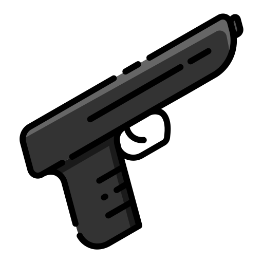 Пистолет Generic Outline Color иконка