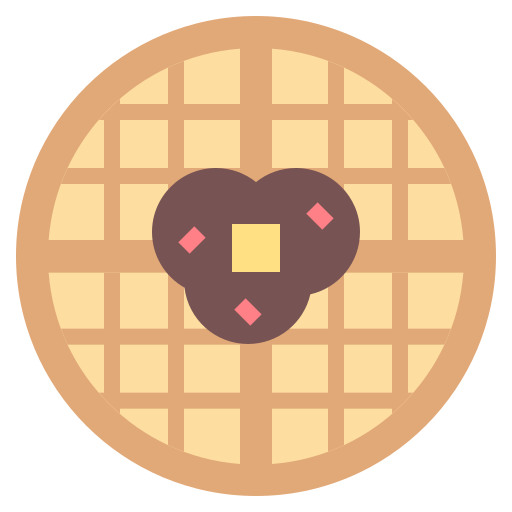 Waffle Surang Flat icon