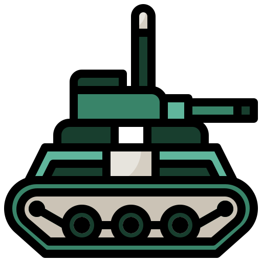 panzer Surang Lineal Color icon