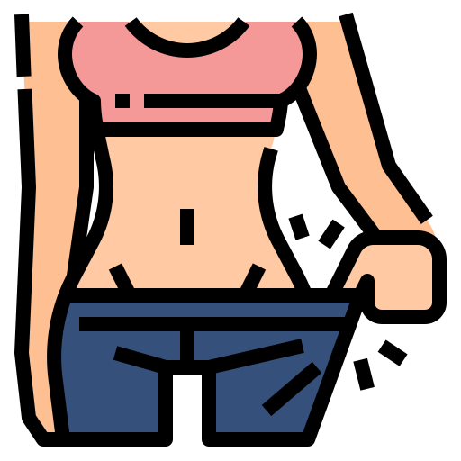 Diet Aphiradee (monkik) Lineal Color icon