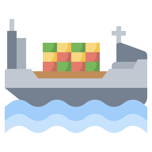 vrachtschip Surang Flat icoon