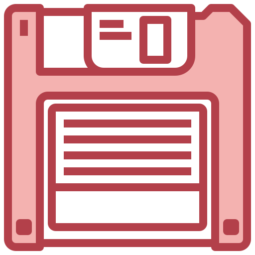 diskette Surang Red icon