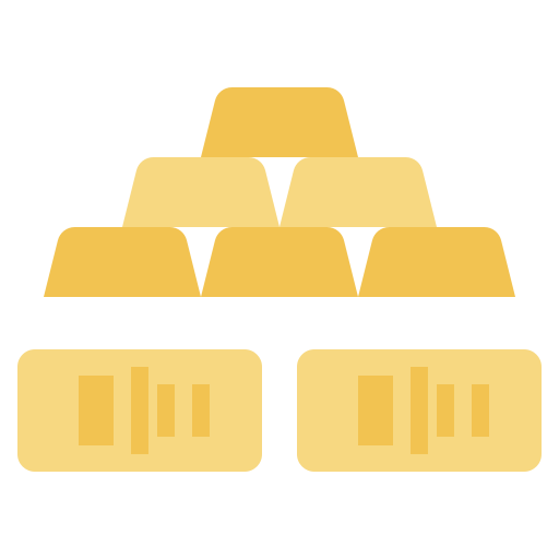Gold Surang Flat icon