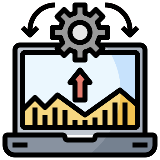 コンピュータの設定 Surang Lineal Color icon