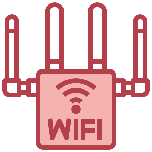 roteador wi-fi Surang Red Ícone