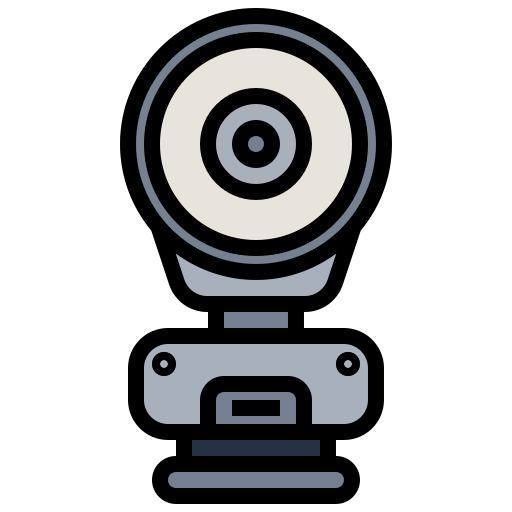 webcam Surang Lineal Color icona