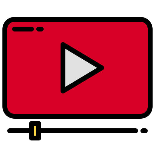 botón de play xnimrodx Lineal Color icono