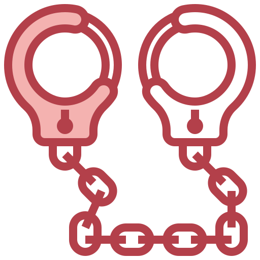 Handcuffs Surang Red icon