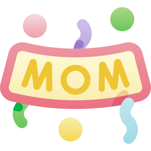 День матери Kawaii Star Gradient иконка