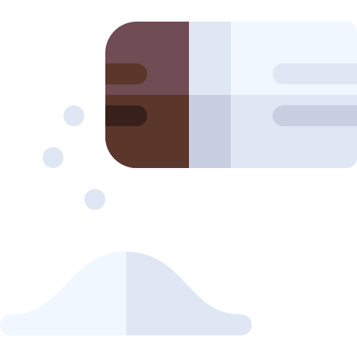 sel et poivre Basic Rounded Flat Icône