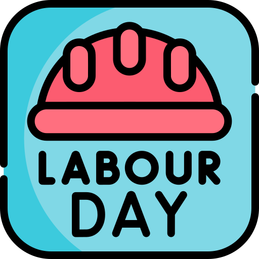Labor day Kawaii Lineal color icon