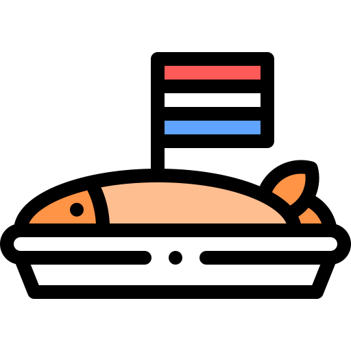 Herring Detailed Rounded Lineal color icon