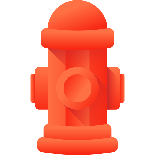 brandkraan 3D Color icoon