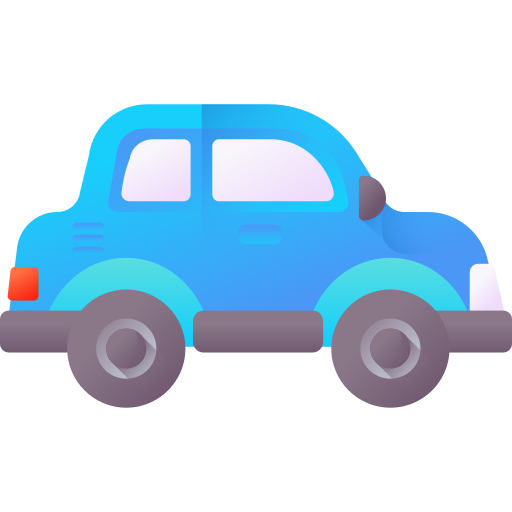 Car 3D Color icon