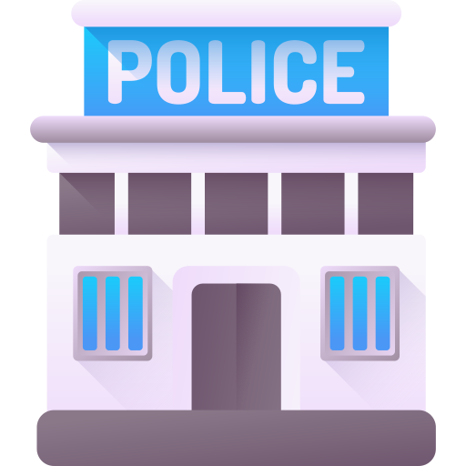 police 3D Color Icône