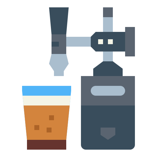 Coffee machine Smalllikeart Flat icon