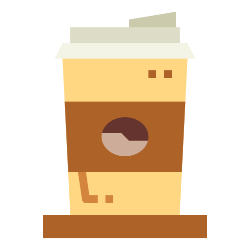 Paper cup Smalllikeart Flat icon