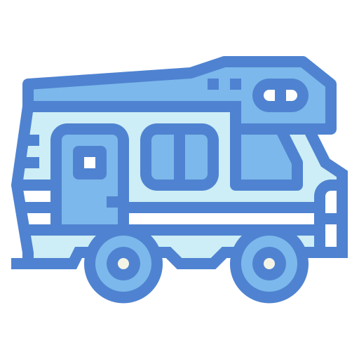 caravane Generic Blue Icône