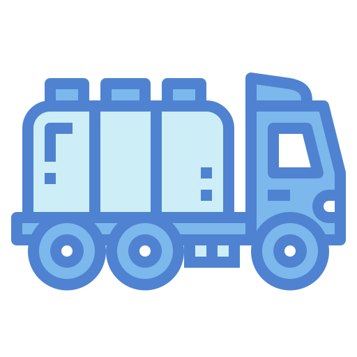 camion di carburante Generic Blue icona