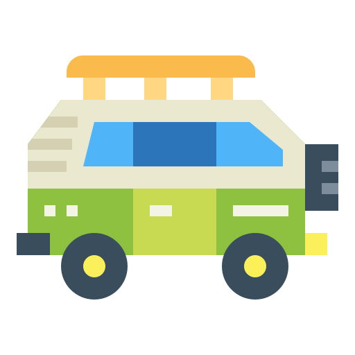 camioneta Smalllikeart Flat icono