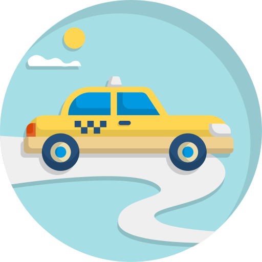 taxi Generic Circular icono