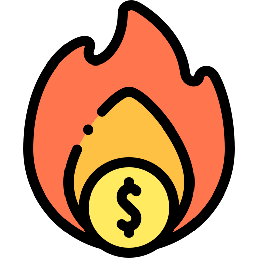 Fire Detailed Rounded Lineal color icon