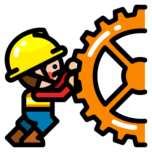 personal de mantenimiento Skyclick Lineal Color icono