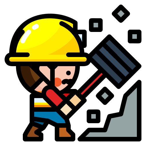 Worker Skyclick Lineal Color icon