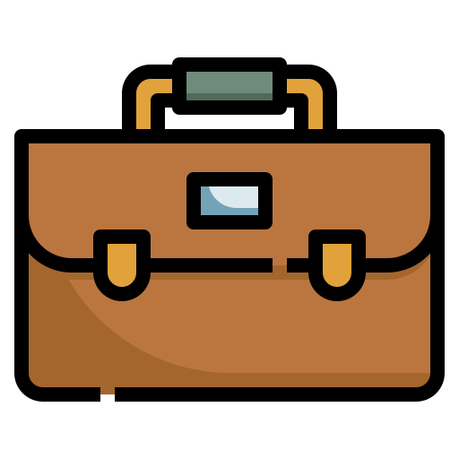 Briefcase PongsakornRed Lineal Color icon
