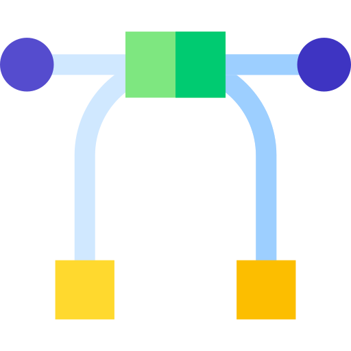Vector Basic Straight Flat icon