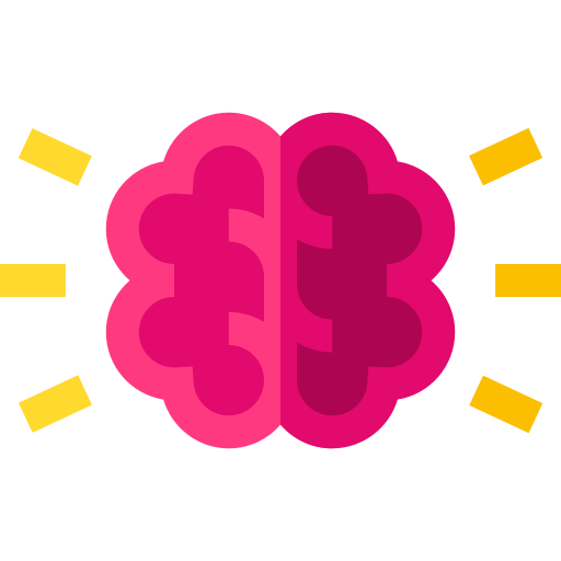 brainstorming Basic Straight Flat icona