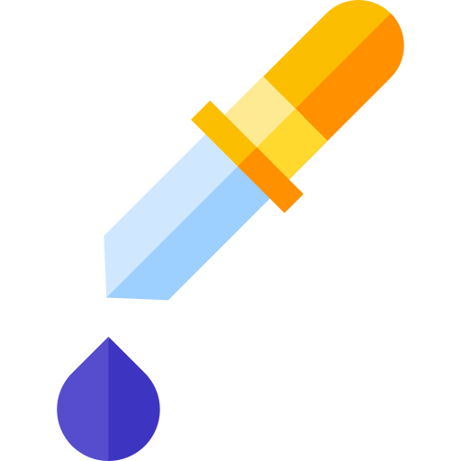 pipette Basic Straight Flat icon