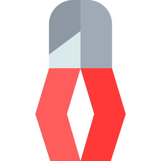 Pliers Basic Straight Flat icon