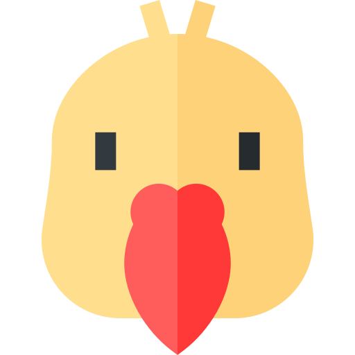 鳥 Basic Straight Flat icon