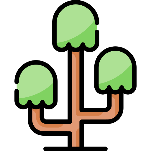 나무 Special Lineal color icon