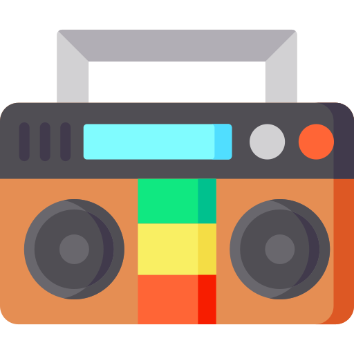 boombox Special Flat icono