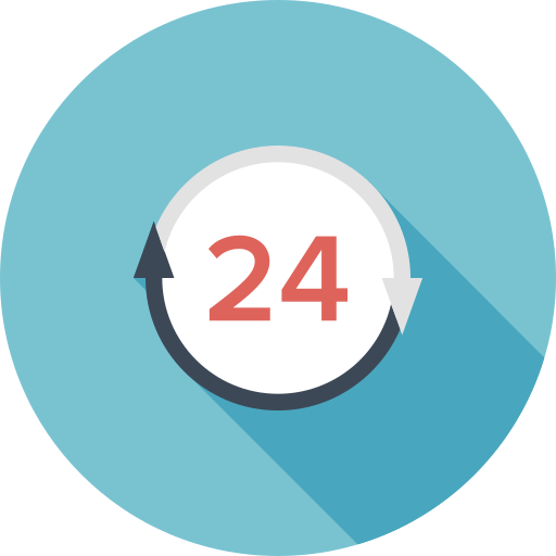 24 hours Maxim Basinski Premium Circular icon