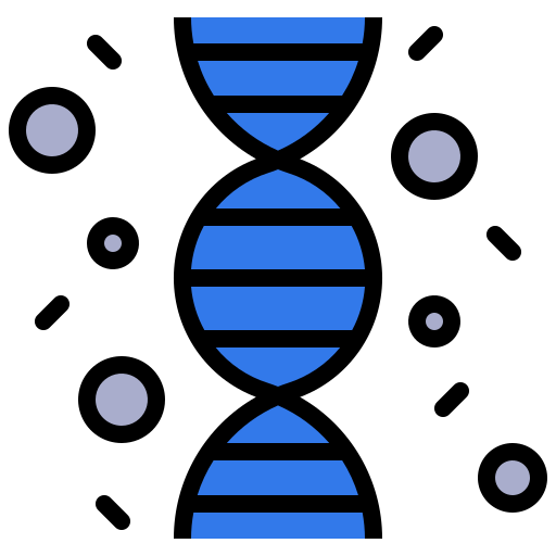 cadeia de dna Generic Outline Color Ícone