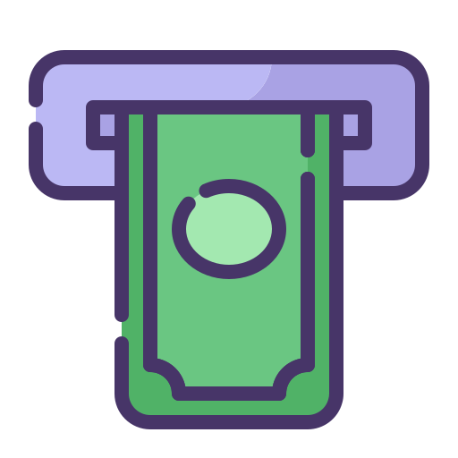 geldabhebung Generic Outline Color icon