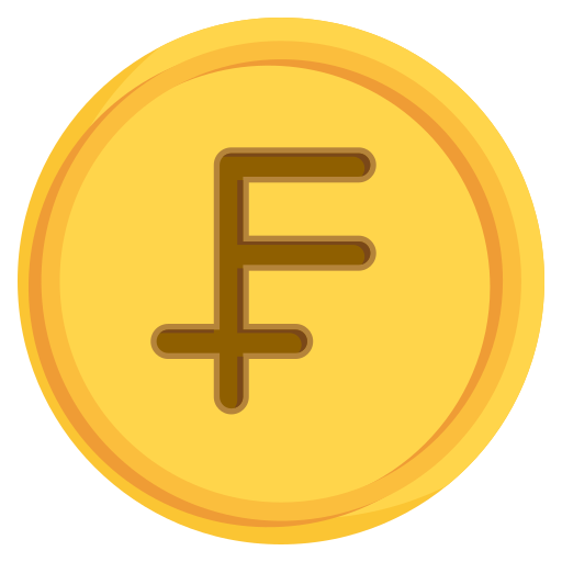 frank szwajcarski Kosonicon Flat ikona