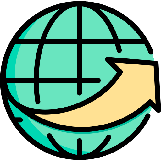 グローバルネットワーク Kosonicon Lineal color icon