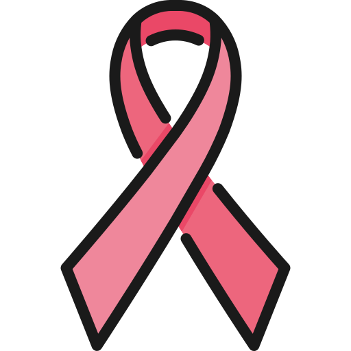Рак молочной железы Kosonicon Lineal color иконка