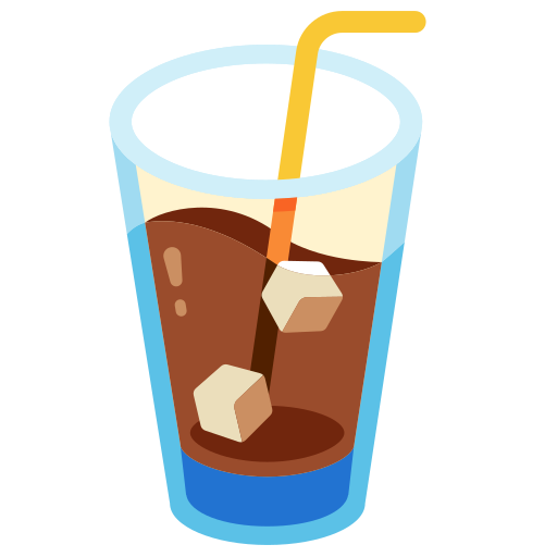 Iced coffee Chanut is Industries Flat icon