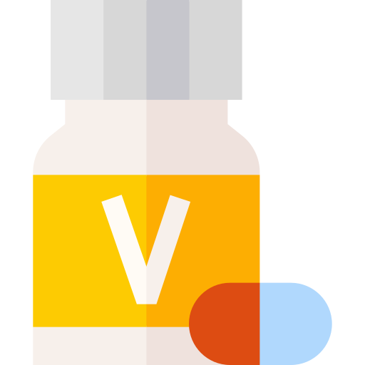 vitamina Basic Straight Flat icono