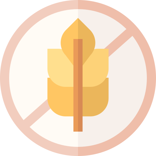 gluten-frei Basic Straight Flat icon
