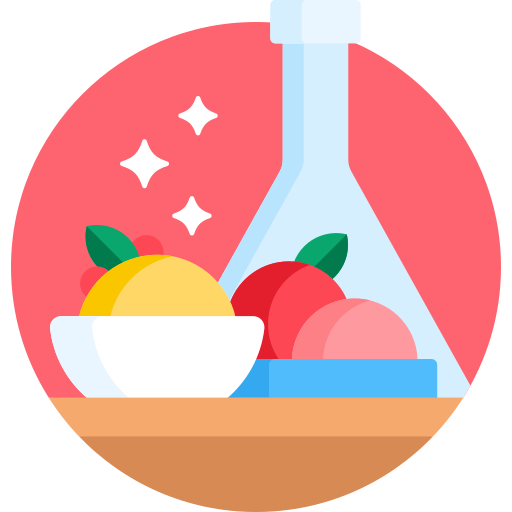 Molecular gastronomy Detailed Flat Circular Flat icon
