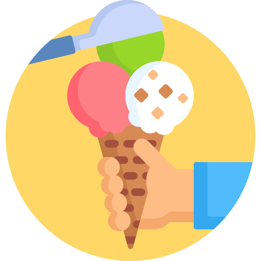 Gelato Detailed Flat Circular Flat icon