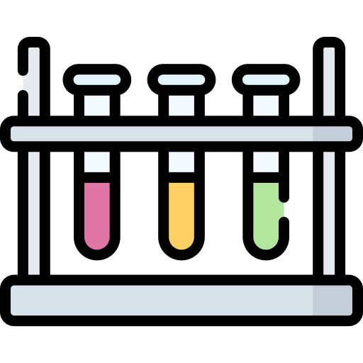 Test tubes Special Lineal color icon