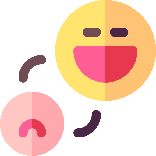felicidad Basic Rounded Flat icono